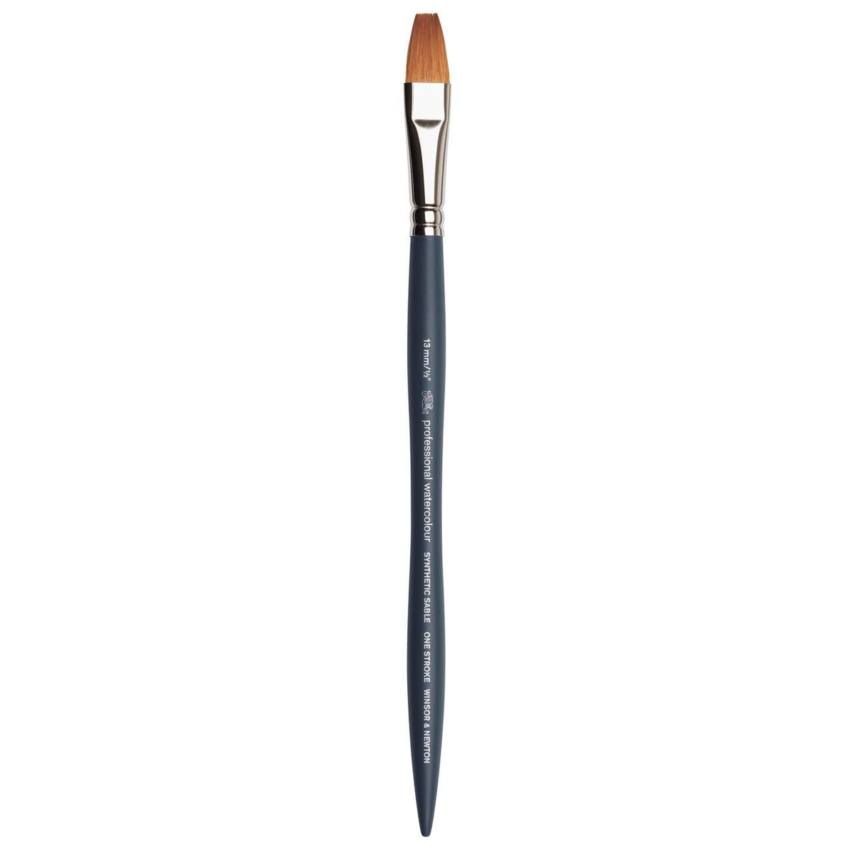 Winsor & Newton Professional Watercolor Synthetic Sable Brush - One Stroke 1/2 inch - merriartist.com