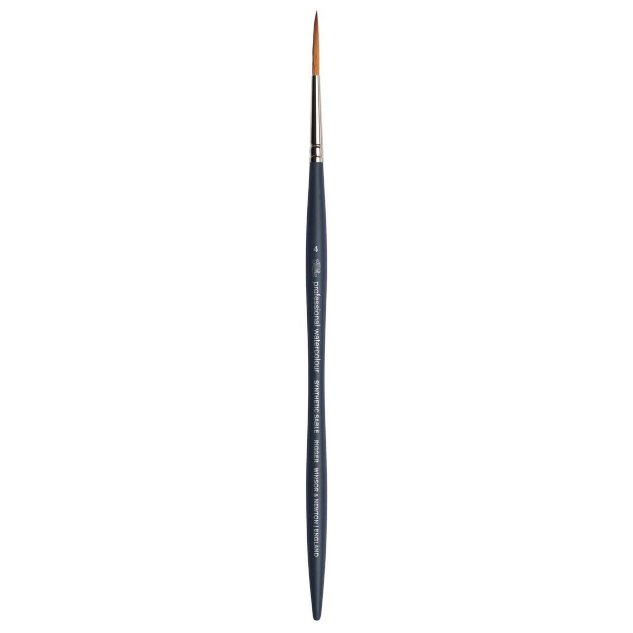 Winsor & Newton Professional Watercolor Synthetic Sable Brush - Rigger 4 - merriartist.com