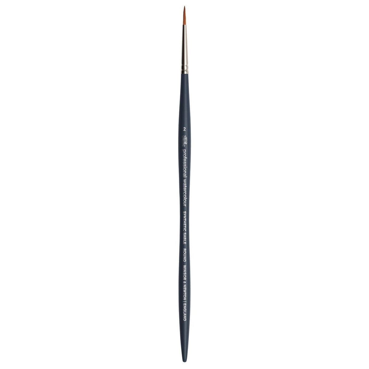 Winsor & Newton Professional Watercolor Synthetic Sable Brush - Round 2 - merriartist.com