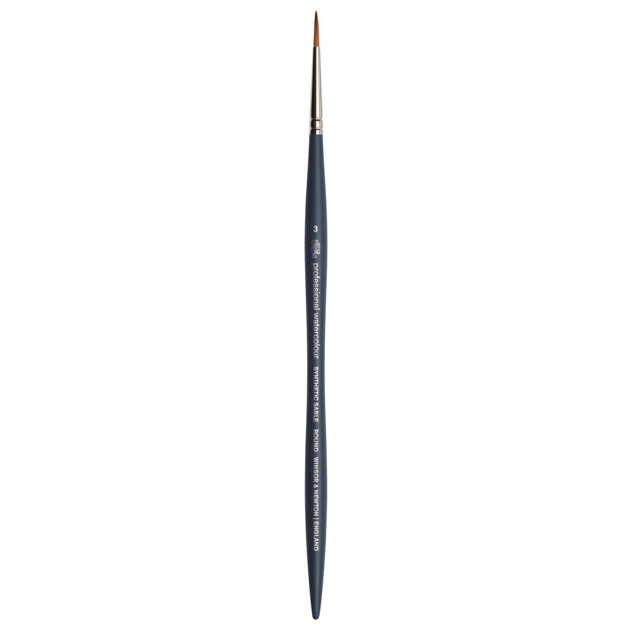 Winsor & Newton Professional Watercolor Synthetic Sable Brush - Round 3 - merriartist.com