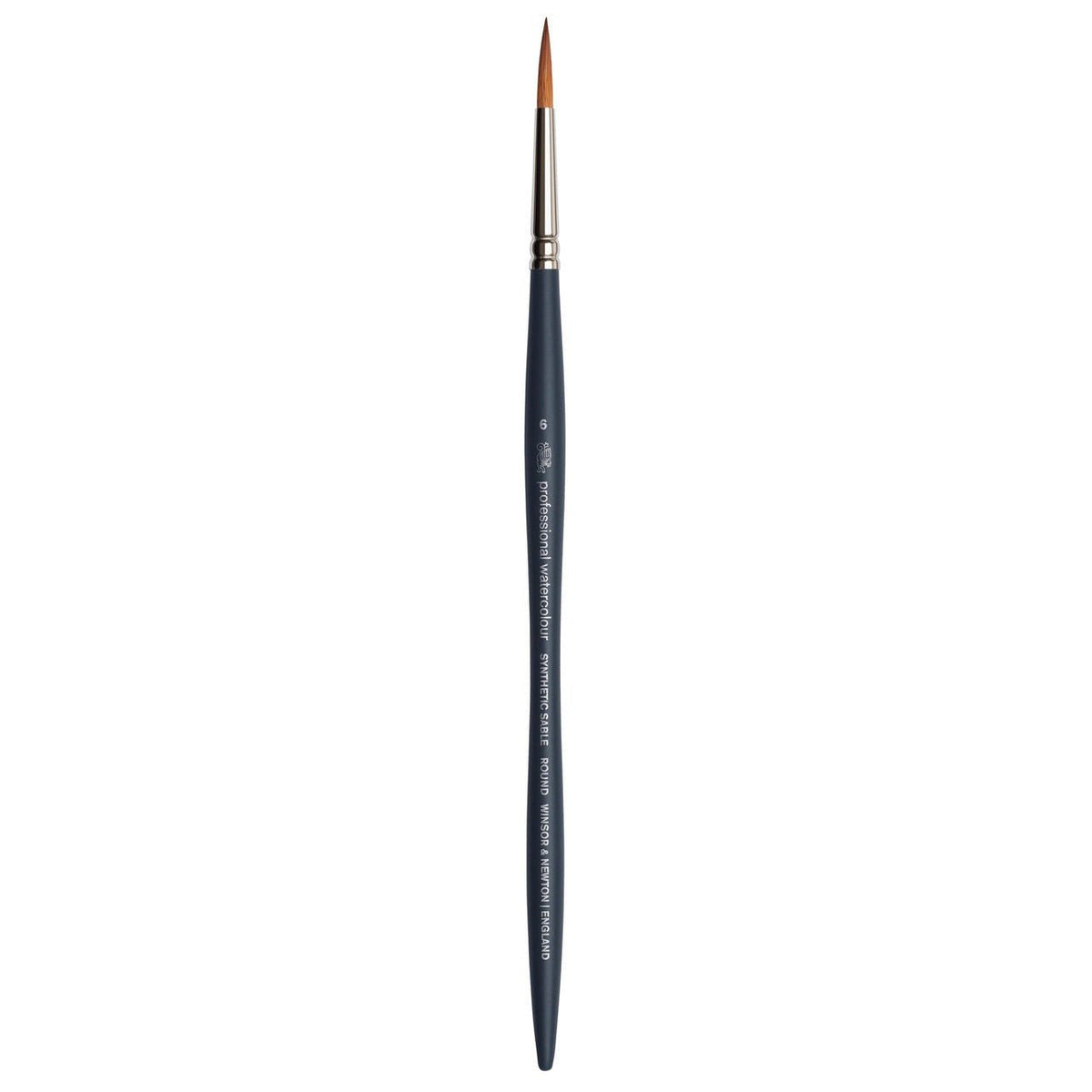 Winsor & Newton Professional Watercolor Synthetic Sable Brush - Round 6 - merriartist.com