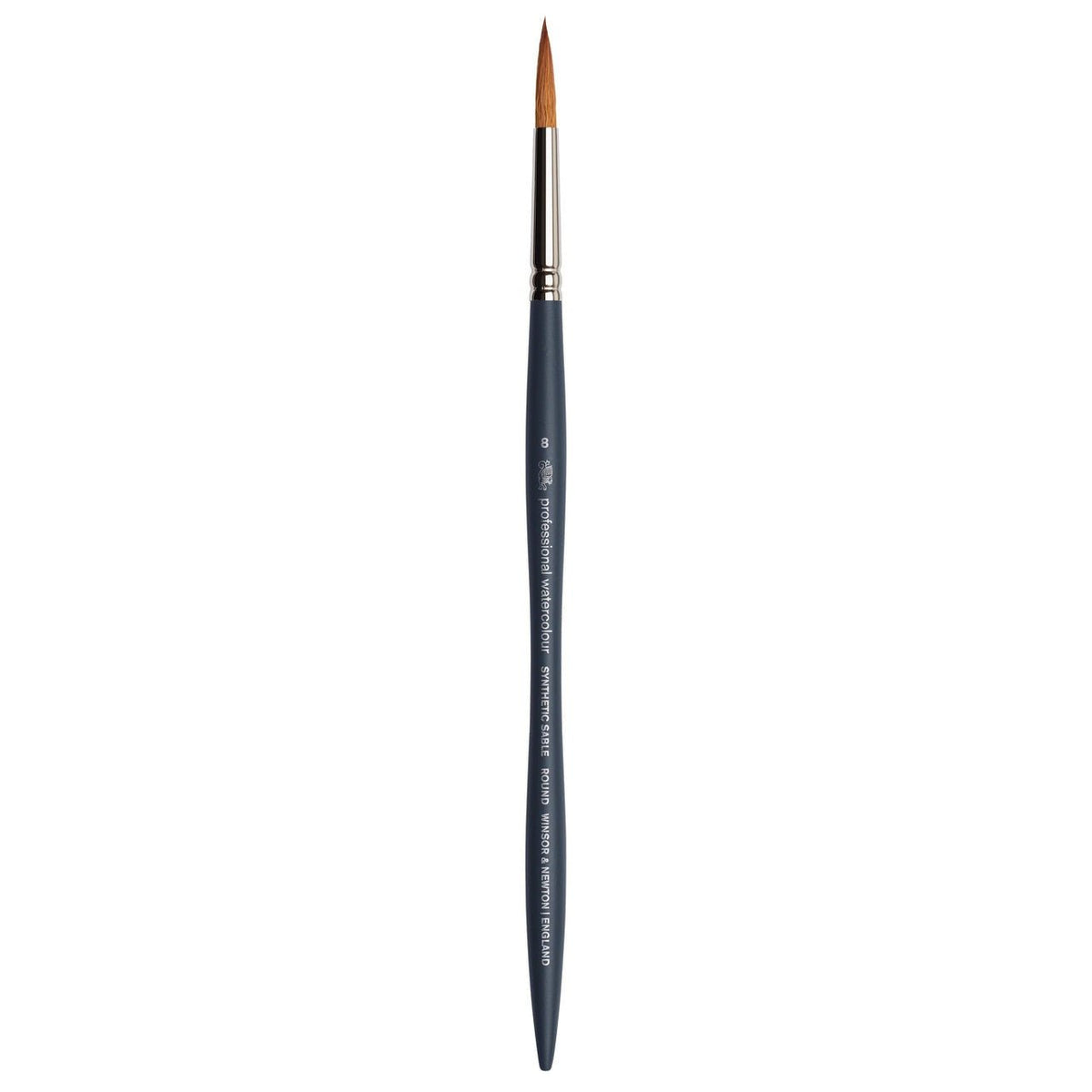 Winsor & Newton Professional Watercolor Synthetic Sable Brush - Round 8 - merriartist.com