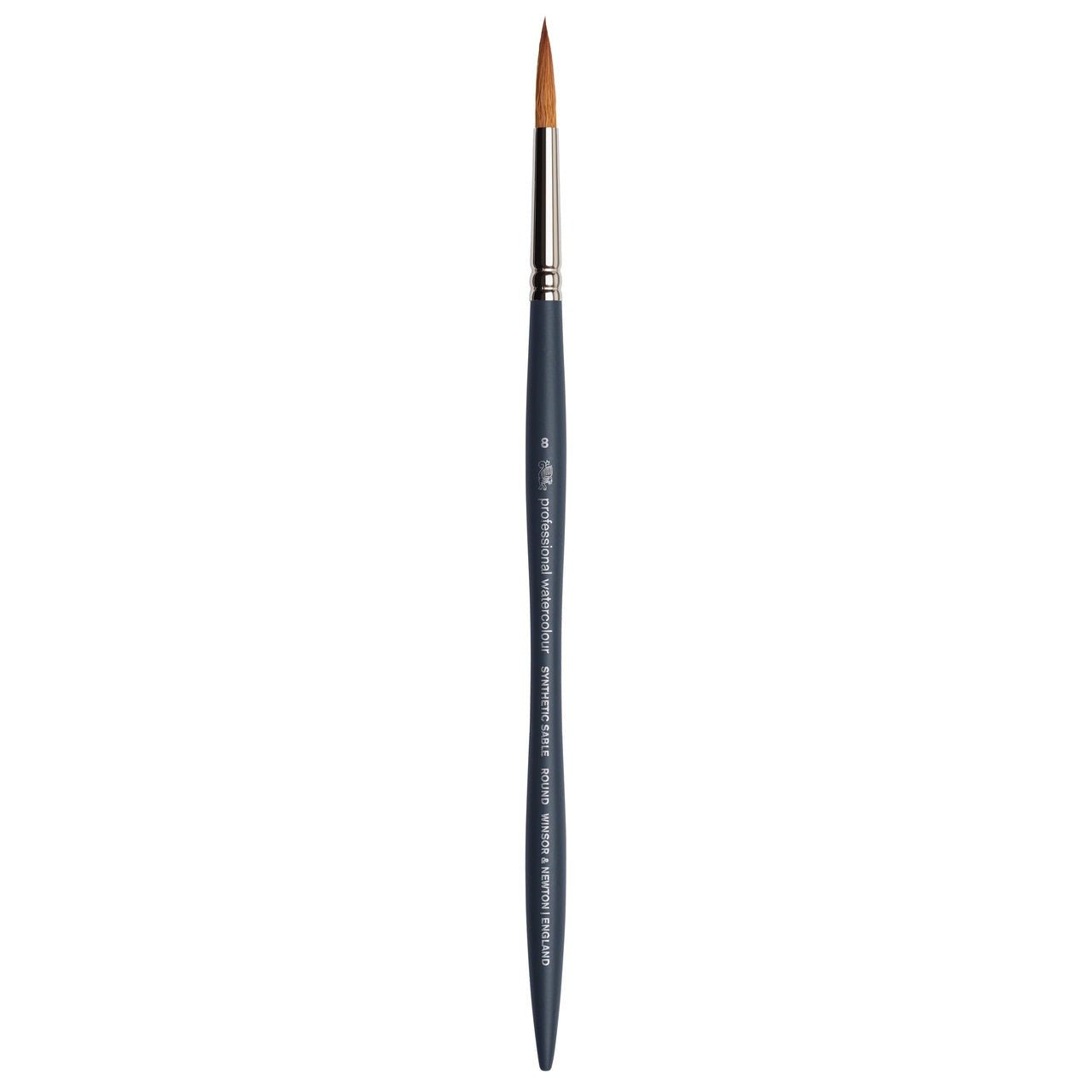Winsor & Newton Professional Watercolor Synthetic Sable Brush - Round 8 - merriartist.com