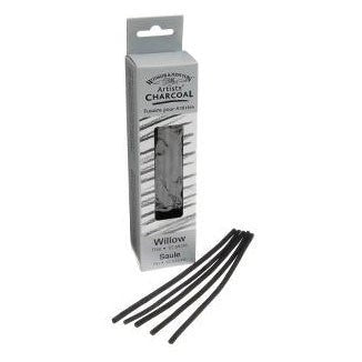 Winsor & Newton Willow Charcoal - Box of 12 thin sticks - merriartist.com