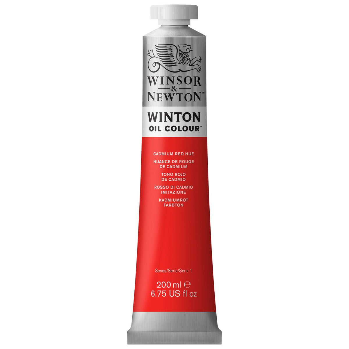 Winsor & Newton Winton Oil Paint - Cadmium Red Hue 200 ml - merriartist.com