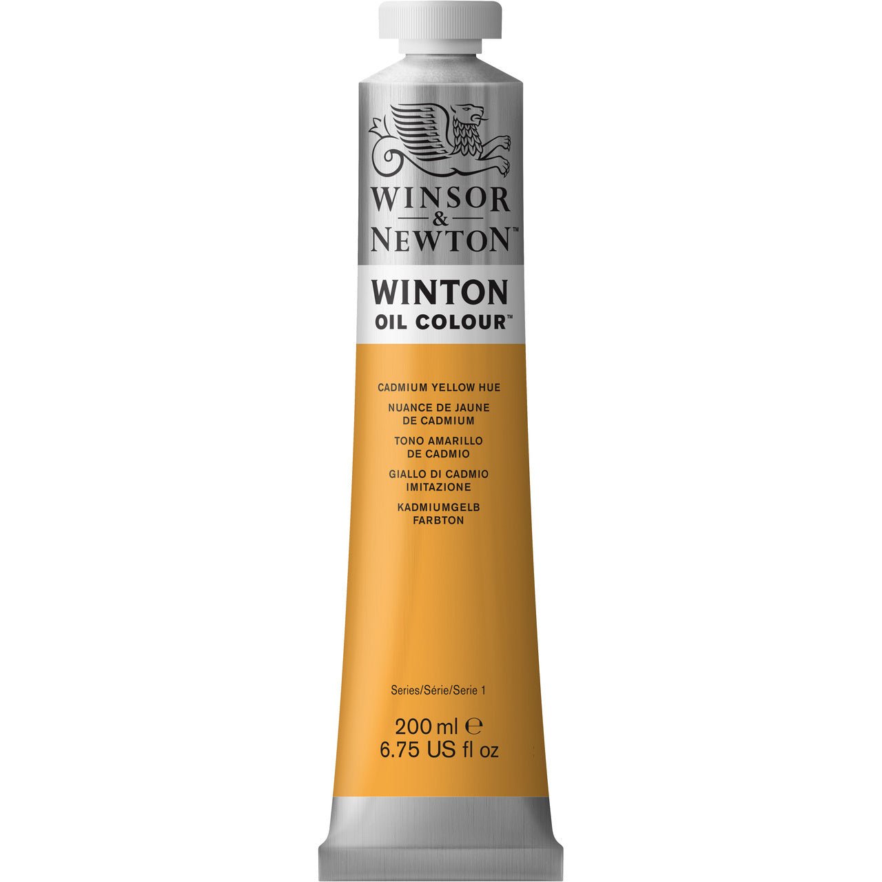 Winsor & Newton Winton Oil Paint - Cadmium Yellow Hue 200 ml - merriartist.com