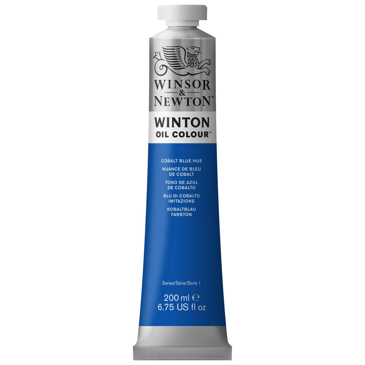 Winsor & Newton Winton Oil Paint - Cobalt Blue Hue 200 ml - merriartist.com