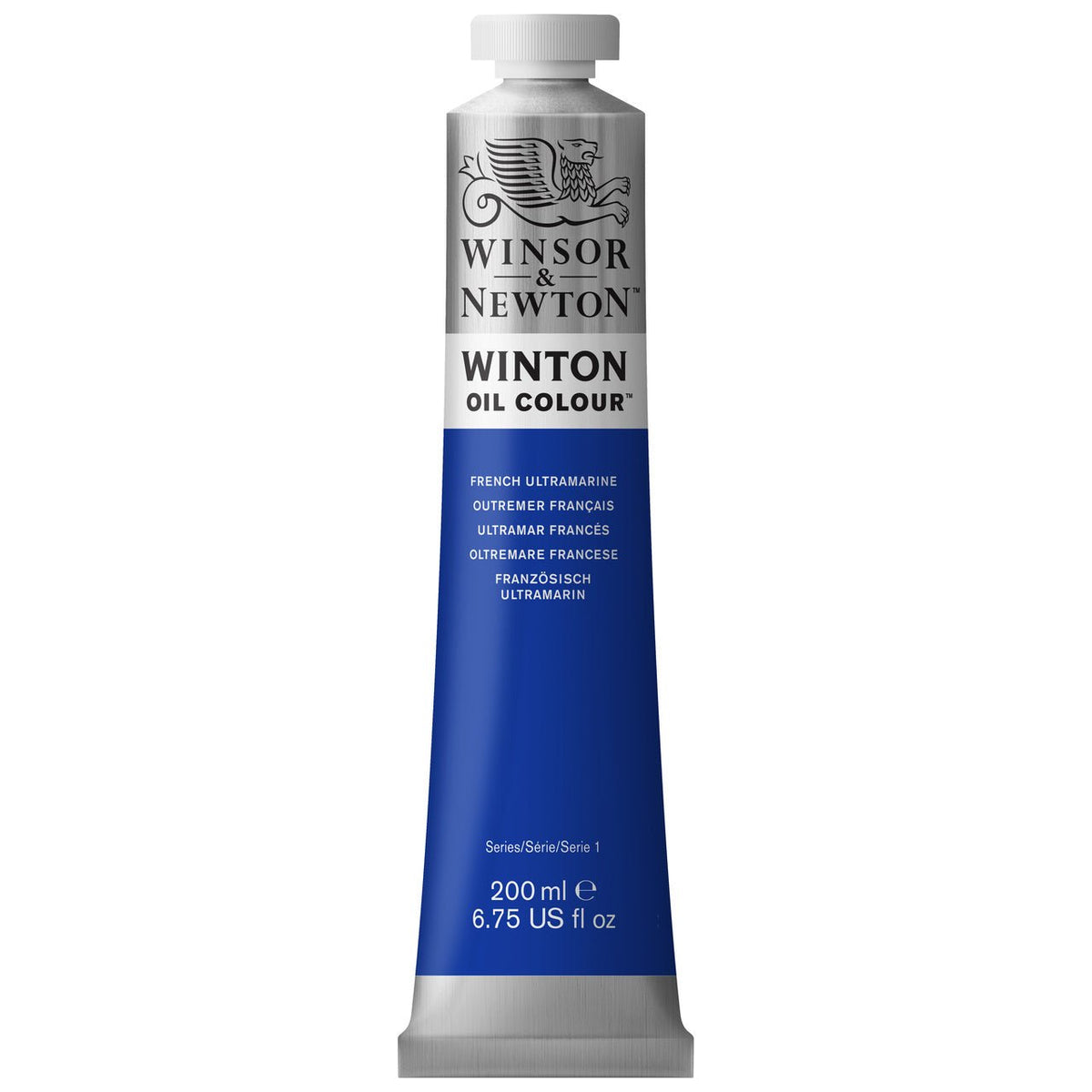 Winsor & Newton Winton Oil Paint - French Ultramarine Blue 200 ml - merriartist.com