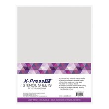 X-Press It Stencil Sheet 8.5x11 inch Pack of 4 - merriartist.com